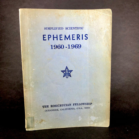 Ephemeris 1960-1969 - The Rosicrucian Fellowship