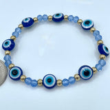 Beaded Evil Eye Bracelets (Multiple Options)