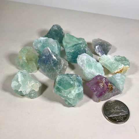 Purple and Green Fluorite