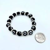 Evil Eye Glass Bracelet