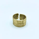 Gold Metal Adjustable Rings (Multiple Options)