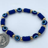 Beaded Evil Eye Bracelets (Multiple Options)
