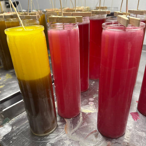 Mystery 7 Day Test Candles by Stone and Bones