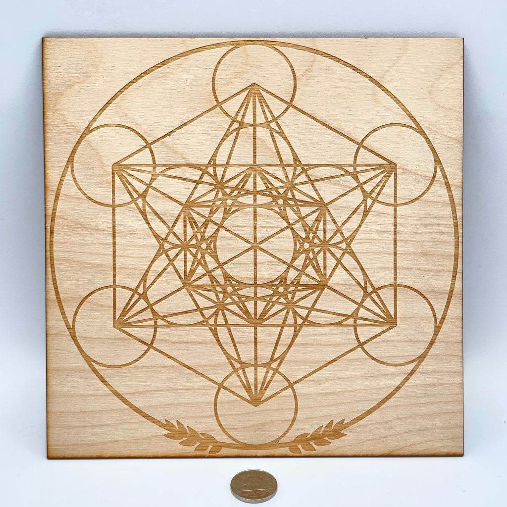 Wooden Crystal Grid by Cave and Canyon
