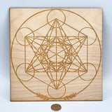 Wooden Crystal Grid by Cave and Canyon