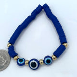Beaded Evil Eye Bracelets (Multiple Options)