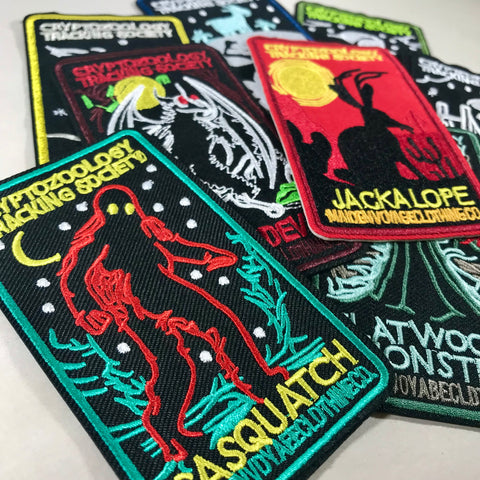 Cryptozoologist Patches (Multiple Options)
