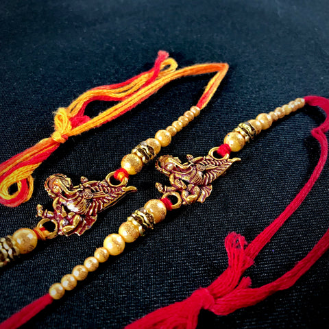 Ganesh Rakhi Bracelets (Multiple Options)