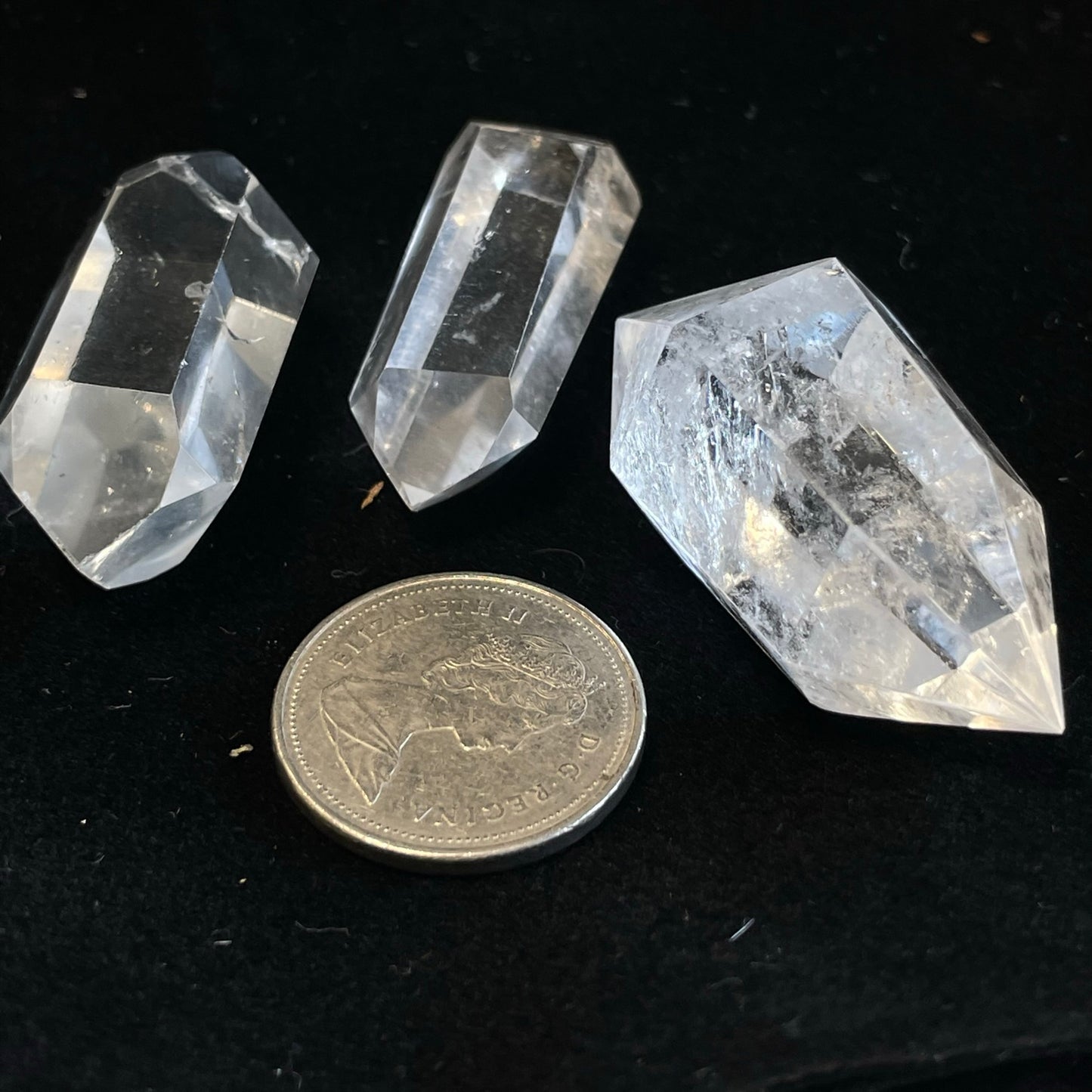 Double Terminated Quartz Point (Multiple options)