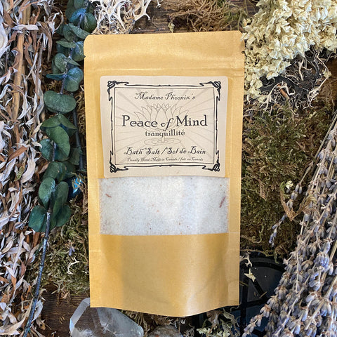 Peace of Mind Bath Salts by Madame Phoenix