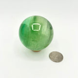 Green Fluorite Sphere (Multiple Options)