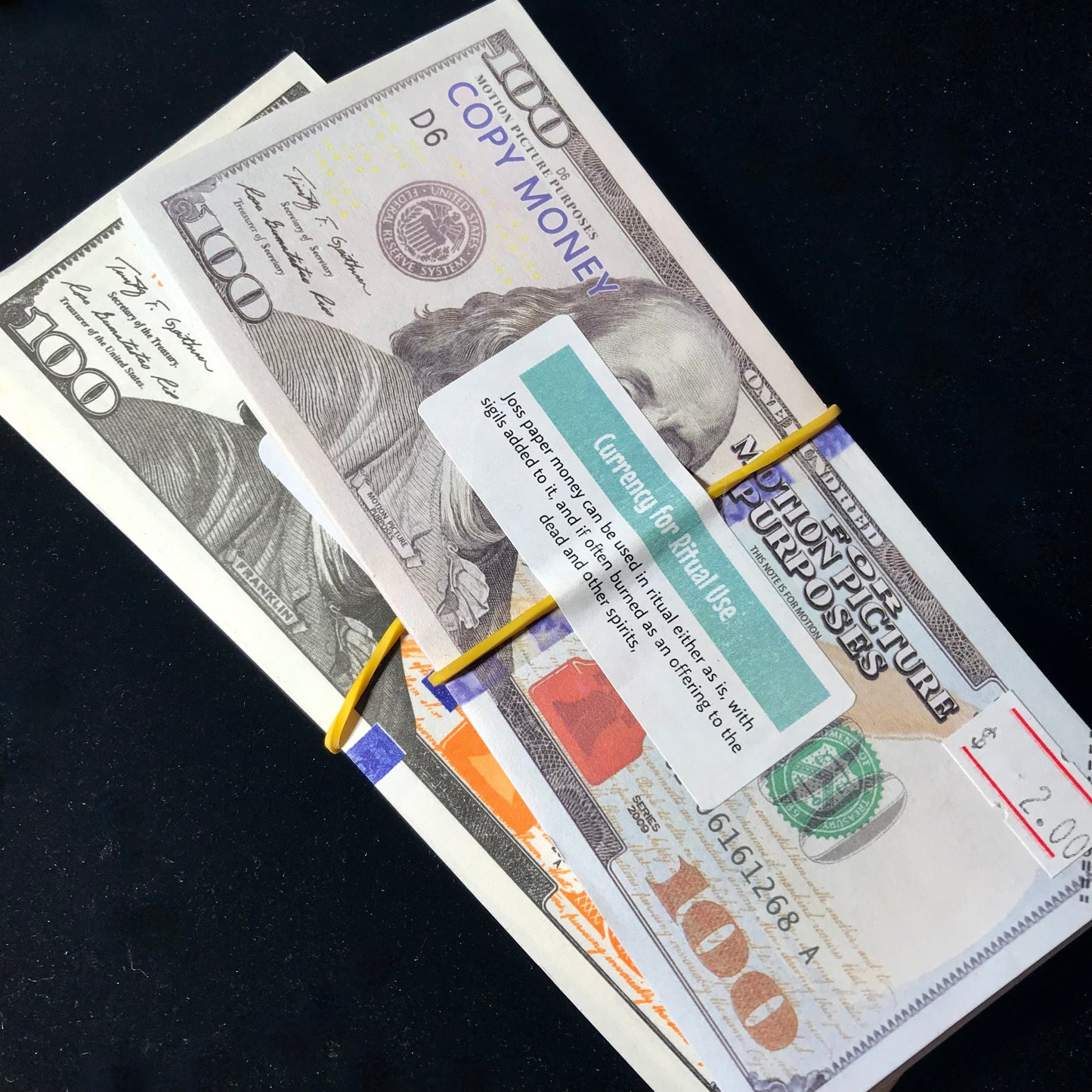 Joss Paper Money (Currency for Ritual Use)