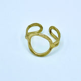Gold Metal Adjustable Rings (Multiple Options)