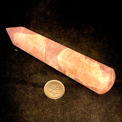 Pointed Rose Quartz Massage Wand