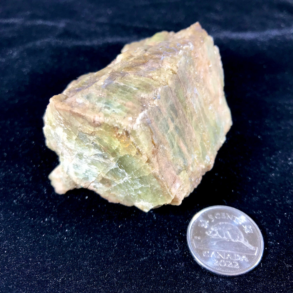 Green Tourmaline Chunk