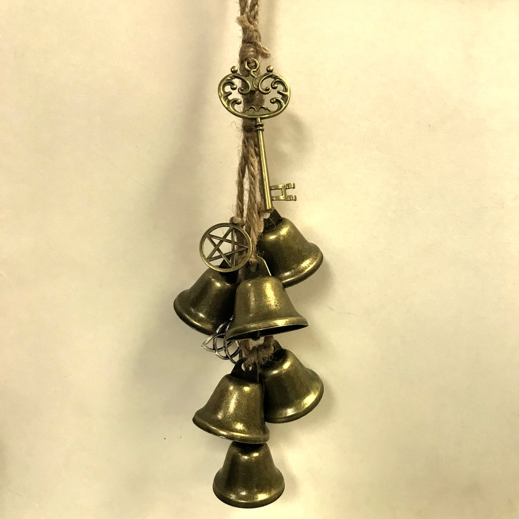 Hanging Bells with Charms