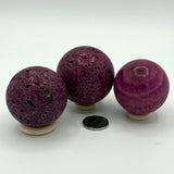 Fluorescent Honeycomb Ruby Sphere