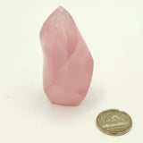 Rose Quartz Freeform Flame Twists (Multiple Options)