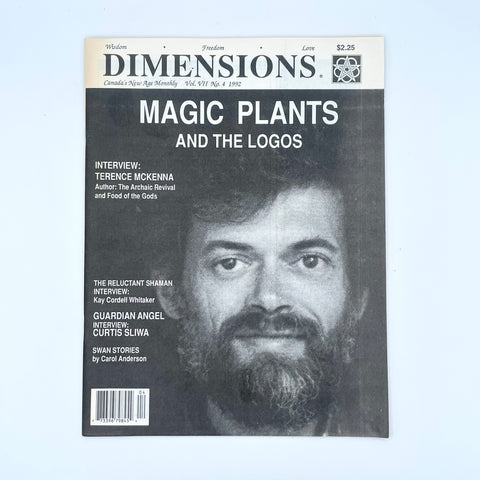 'Dimensions (Canada's New Age Monthly)' Vol. VII No.4 1992