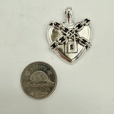 Chained Heart Charms