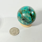 Chrysocolla Sphere