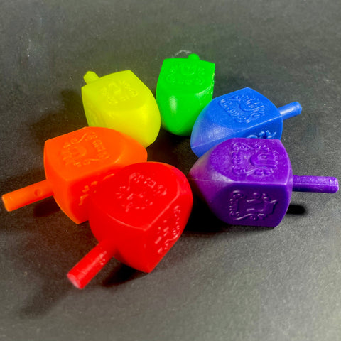 Multicoloured Dreidels (Various)
