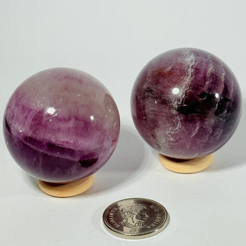 Purple Fluorite Sphere