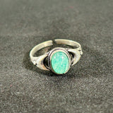 Tanvi Silver-Plated Stone Rings (Multiple Options)