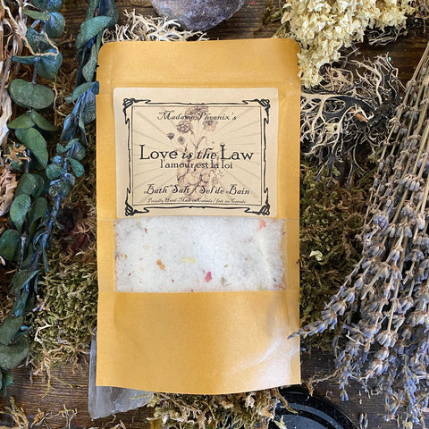 Love is the Law Bath Salts by Madame Phoenix
