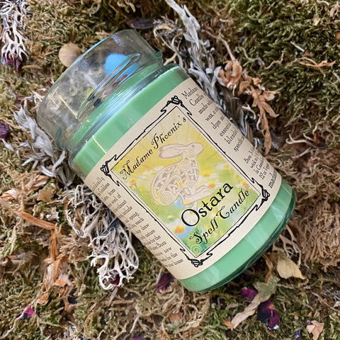 Ostara Spell Candle