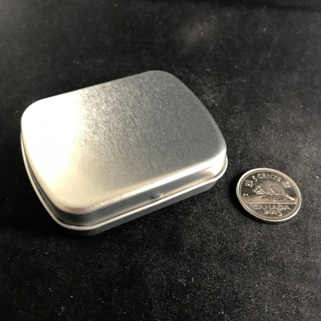 Small Silver Tin Box