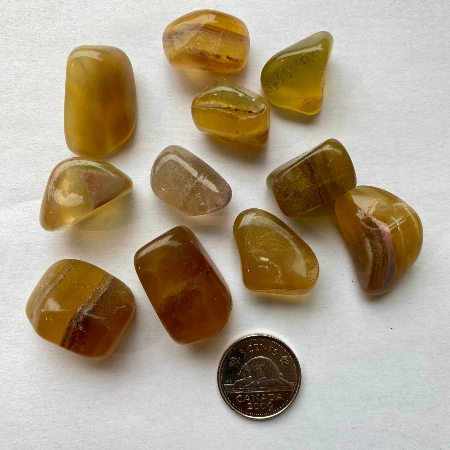 Yellow Banded Fluorite