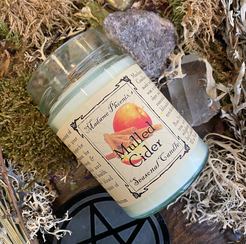 Mulled Cider 12 oz Candle by Madame Phoenix