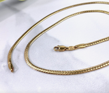 18k Gold Ankh Necklace