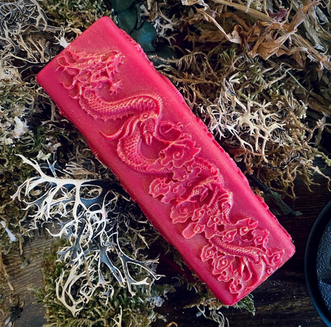 Dragon Blessing Pillar Candle by Madame Phoenix