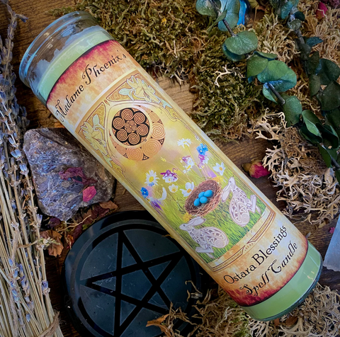 Madame Phoenix 7 Day Ostara Spell Candle