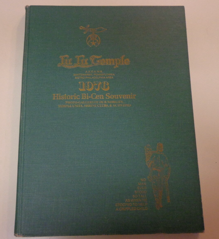 Lu Lu Temple 1976 Historic Bicentennial Souvenir