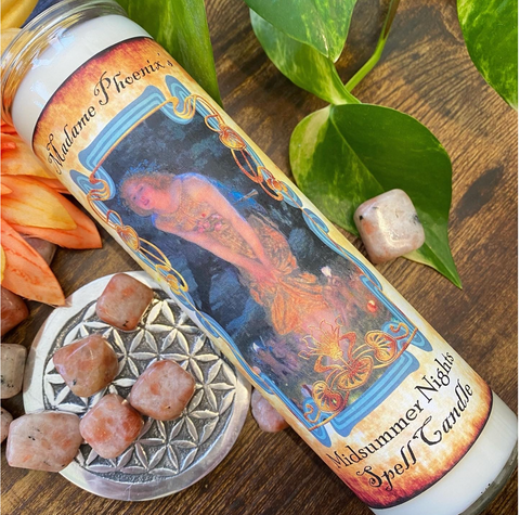 7 Day Candle - Midsummer Spell Candle by Madame Phoenix