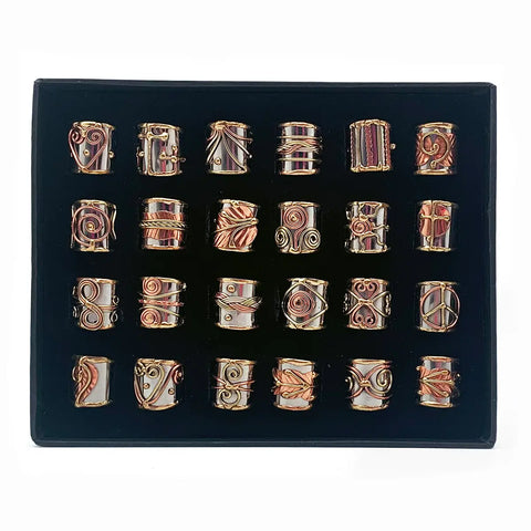 Mixed Metal Cuff Rings (Multiple Options)