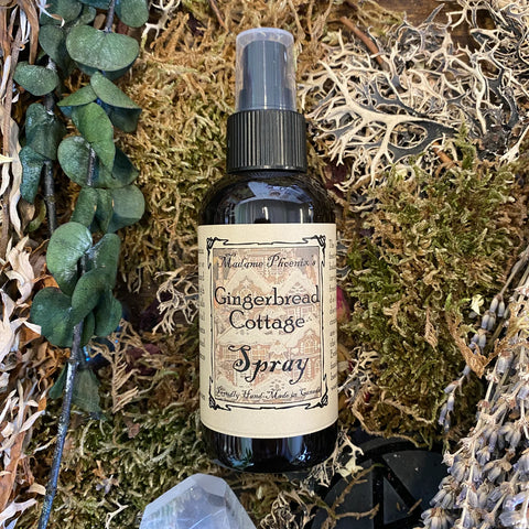 Gingerbread Cottage Room Spray by Madame Phoenix