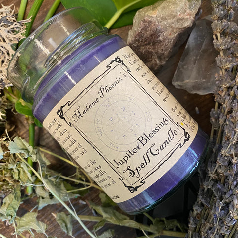 Jupiter Blessing Candle by Madame Phoenix