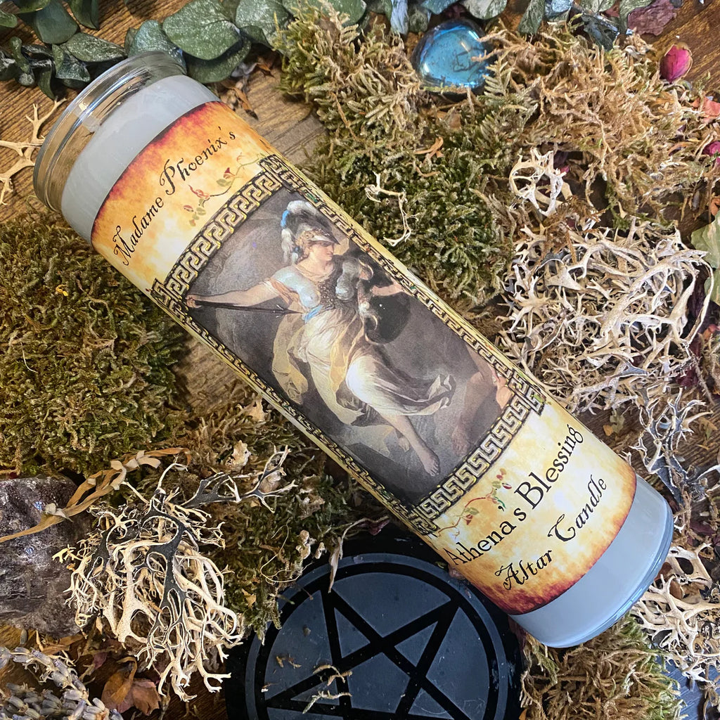 7 Day Candle - Athena's Blessing by Madame Phoenix