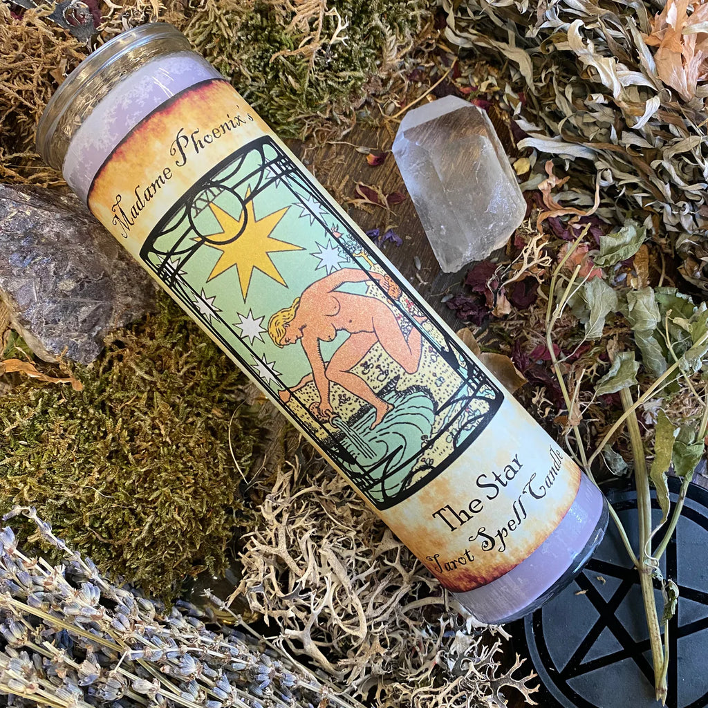 7 Day Candle - The Star Tarot Candle by Madame Phoenix