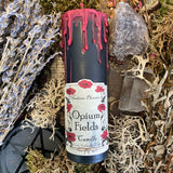 Opium Fields Pillar Candle by Madame Phoenix