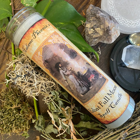 7 Day Candle - Esbat Full Moon by Madame Phoenix