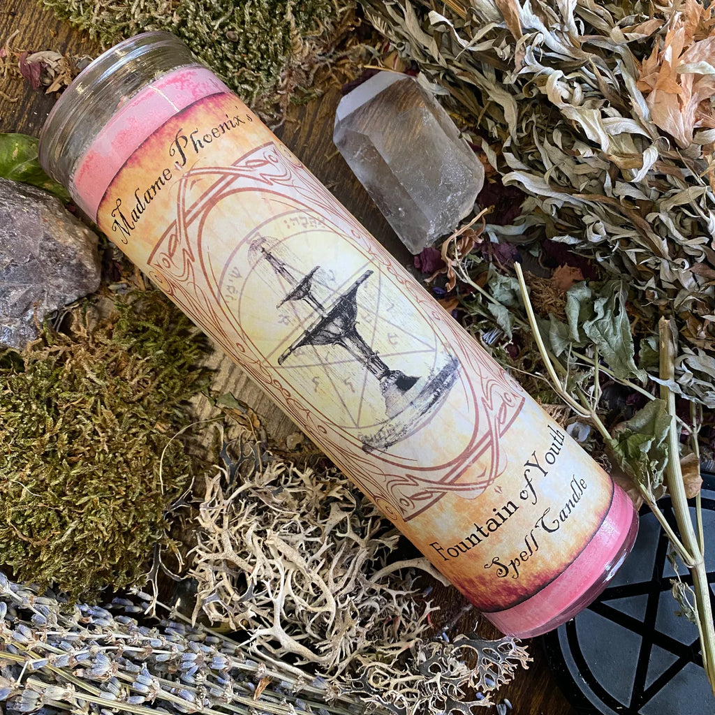 7 Day Candle -  Fountain of Youth by Madame Phoenix