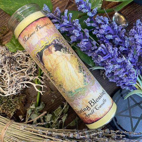 Spring Bouquet Blessing Candles by Madame Phoenix (Multiple Options)