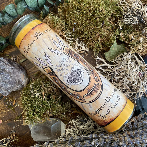 7 Day Candle - Magnetic Drawing Spell Candle by Madame Phoenix