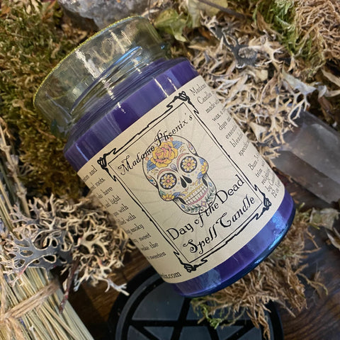 Day of the Dead Spell Candle by Madame Phoenix