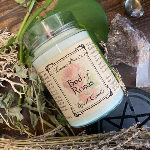 Bed of Roses Spell Candle by Madame Phoenix